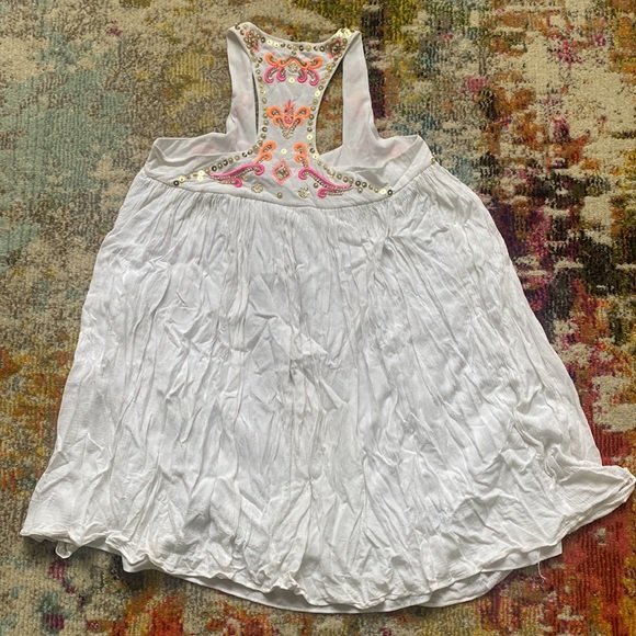 Lily pulitzer white crinkle tunic/ dress small - Picture 6 of 6